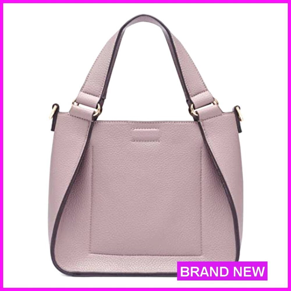 Vegan Leather Crossbody Bag Adjustable Straps Chic Functional Versatile Storage - Picture 3 of 7